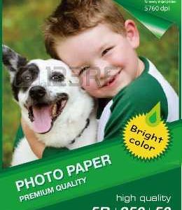 13X18CM A4 RC Glossy Inkjet Photo Paper 260g-50 Folhas