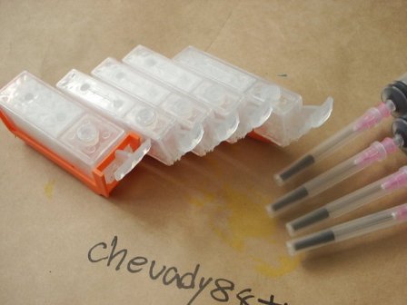 20ML vazio com chip autoresserta PGI-520 preto