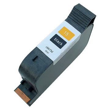 30ML para HP Deskjet C6615D 810C/812C/816C-Preto-# 15