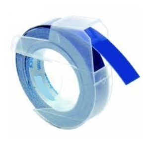 Azul para Dymo Junior/Omega Nastro a relievo 3D-9MMx3M